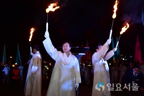 제68회 개천예술제 서제 행사