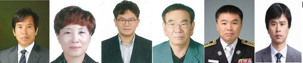 왼쪽부터 권동철,나종숙,동석희,심재선,양승용,이대봉,이미령