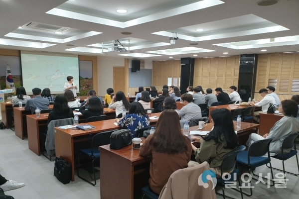 알프스 하동군, 신규 공무원 교육 장면 @ 하동군 제공