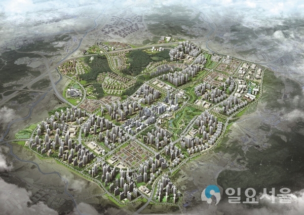 옥정지구 조감도