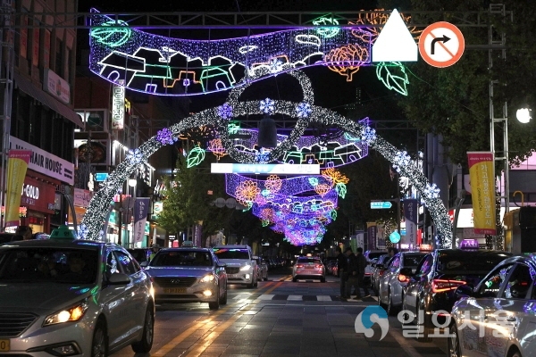 마산 창동.오동동 빛 거리 불 밝혀 @ 창원시 제공