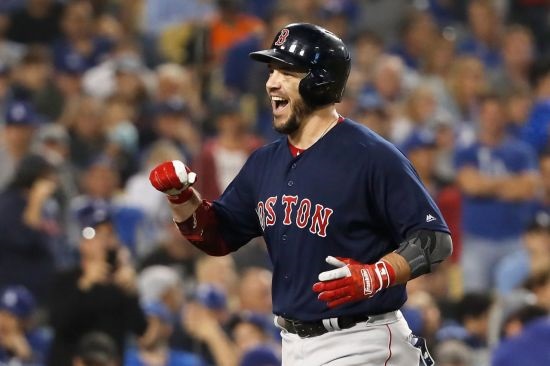 월드시리즈 4홈런, 11타점을 기록한 보스턴의 피어스 선수 [MLB.COM]