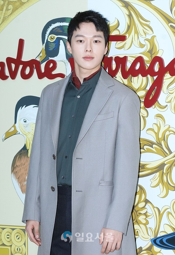 살바토레 페라가모 포토콜 행사에 참석한 장기용