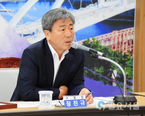 주민불편 건의사항 추진 보고회 장진규 구청장 @ 창원시 제공