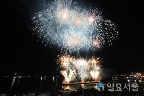 마산가고파국화축제, 사람이 꽃보다 많아-불꽃쇼 @ 창원시 제공