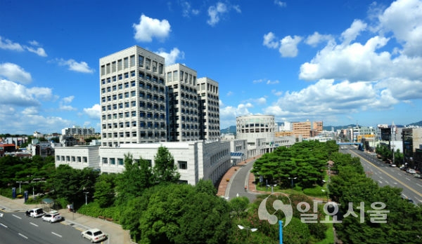 진주시청 전경