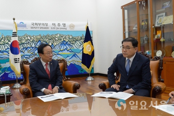 허성무 시장 이주영 국회부의장 면담 @ 창원시 제공