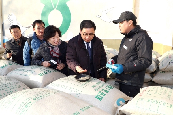 마산합포구 진전면, 공공비축미곡 매입현장 @ 창원시 제공