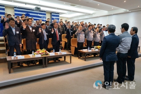 KAI를 포함해 한화, LIG등 총59개사 대표들 품질무결점 운동 결의