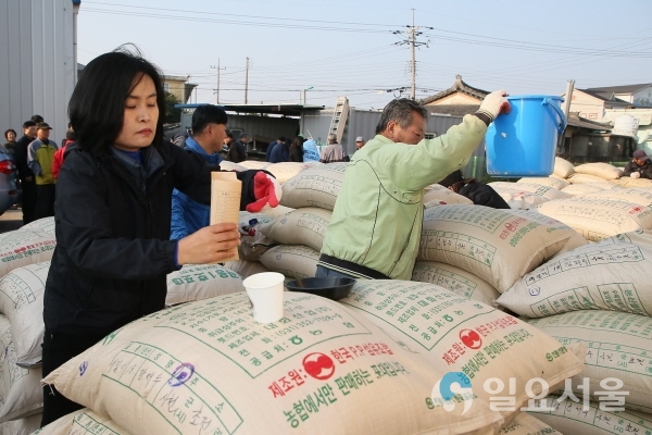 2018 공공비축미 매입 현장 @ 사천시 제공