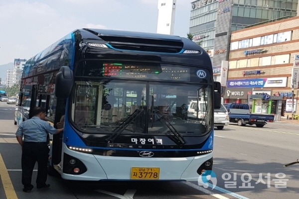 친환경 전기버스 @ 창원시 제공