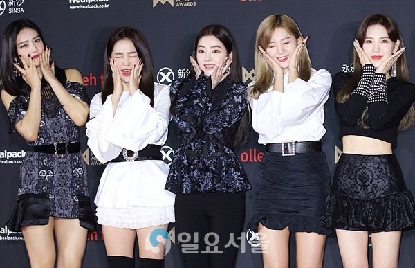 2018 KPMA 레드카펫 행사에 참석한 레드벨벳