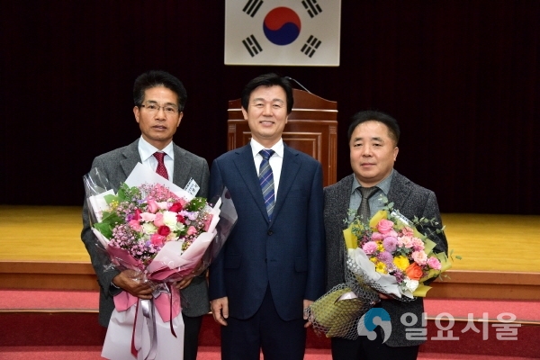 2018년 최고경영자상 수상자 @ 진주시 제공