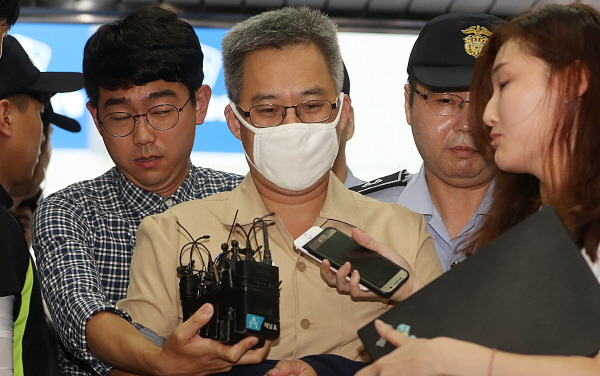 댓글 여론조작 혐의를 받고 있는 '드루킹' 김동원씨 <뉴시스>