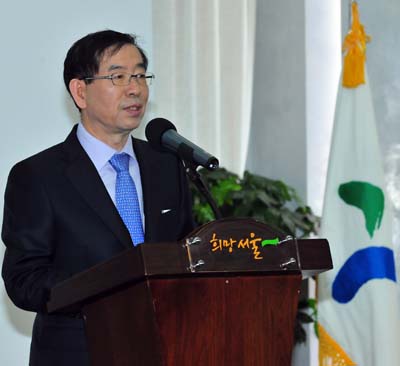 박원순 서울시장 <뉴시스>