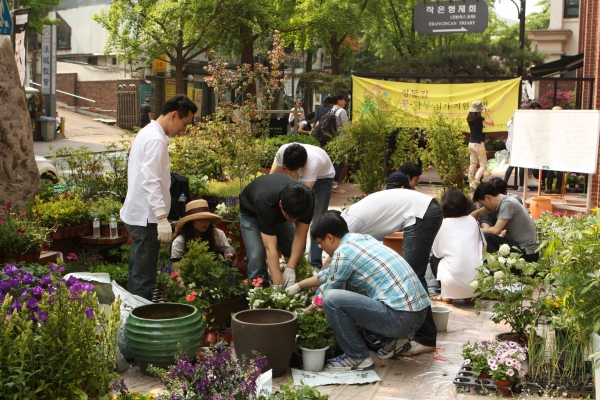 공동체정원 주민제안사업 조성 (사진=서울시 제공)