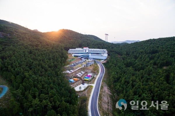 통영동원유스호스텔 리조트 전경 @ 동원유스호스텔 제공