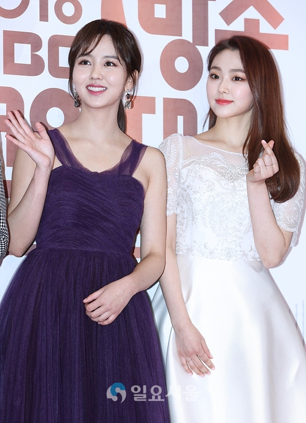 2018 MBC 방송연예대상 포토월 행사에 참석한 김소현-미나