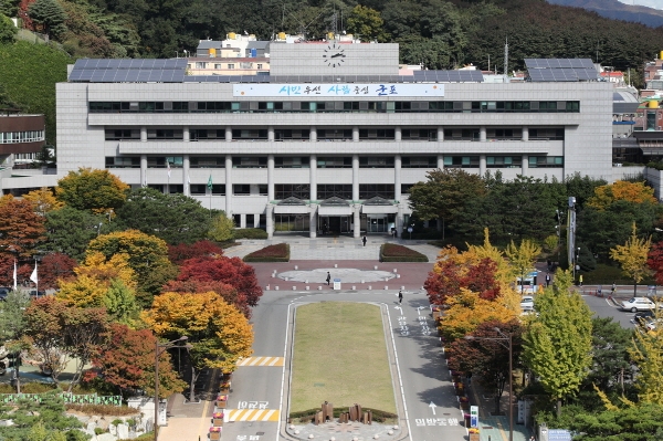 군포시청 전경