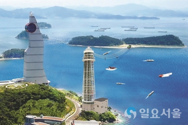 이현규 창원시 제2부시장, 짚트랙 공사현장 방문(조감도) @ 창원시 제공