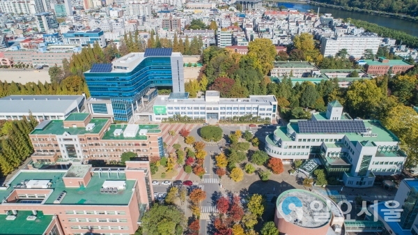 경남과학기술대학교 칠암캠퍼스 전경