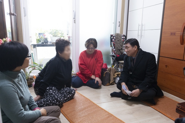 고남석 연수구청장, 선학동 찾아 웃음꽃 피워
