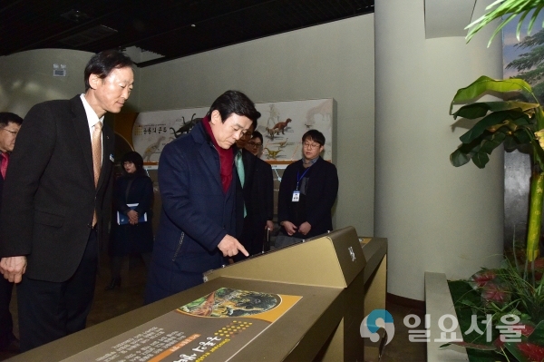 조규일 진주시장 기초과학의 요람 경남상도과학교육원 방문 @ 진주시 제공