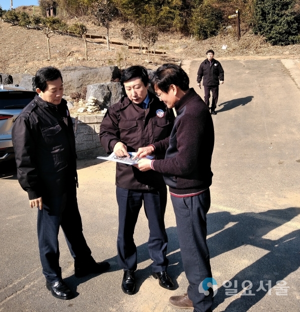 김종환 성산구청장 현장 점검 @ 창원시 제공