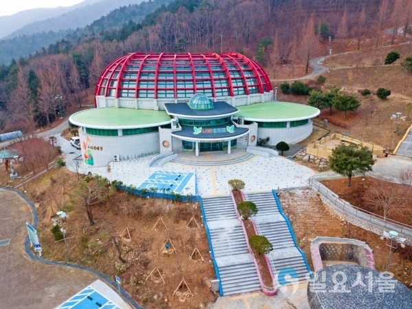 나비생태공원 전경 © 남해군 제공