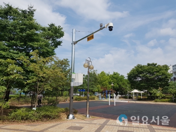 가좌동 어린이공원CCTV © 진주시 제공