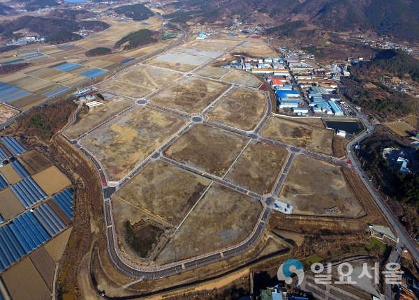 하남일반산업단지 전경 @ 밀양시 제공