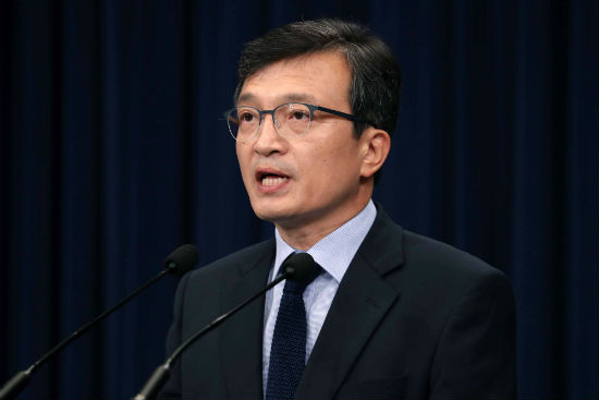김의겸 청와대 대변인 <뉴시스>