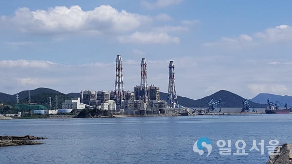 삼천포화력발전소 전경
