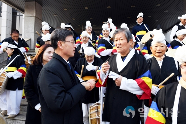 통진두레놀이 지신밟기 행사