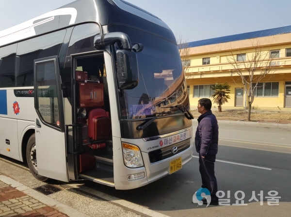 화물자동차 30대 이상 보유업체 11개 사업체 중 3개 업체에 대해 교통안전공단과 함께 표본점검을 실시하고 전세버스 9개 업체에 전수 점검을 실시하고 있다. © 창원시 제공
