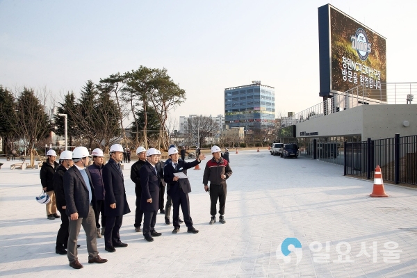 창원NC파크마산구장 공사현장 마무리 점검 © 창원시 제공