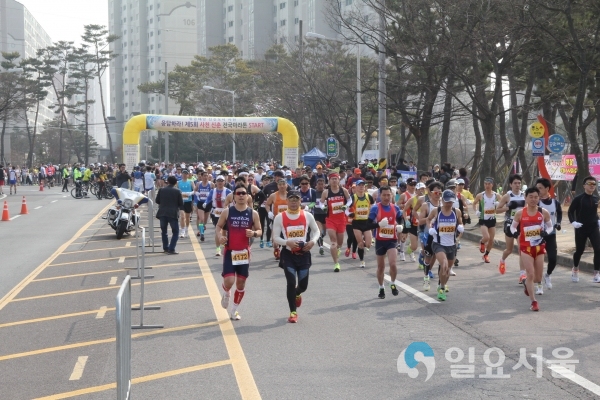 제6회 응답하라 사천 신춘마라톤대회 © 사천시 제공