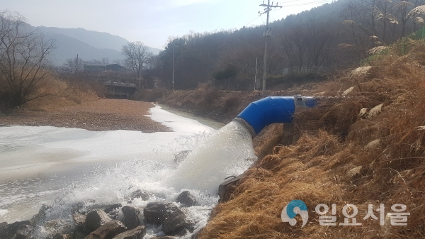 한강물(옥개방죽)