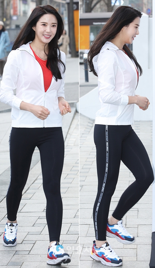 프로스펙스X노앙 행사 참석한 레이양
