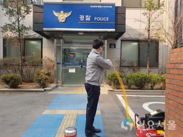 일산동부서, 지역경찰 및 시민의 건강권 확보를 위한 에어컴프레셔 비치