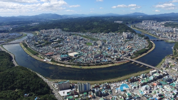 진주 시가지 전경 © 진주시 제공