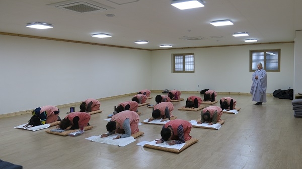 템플스테이(영천 은해사).