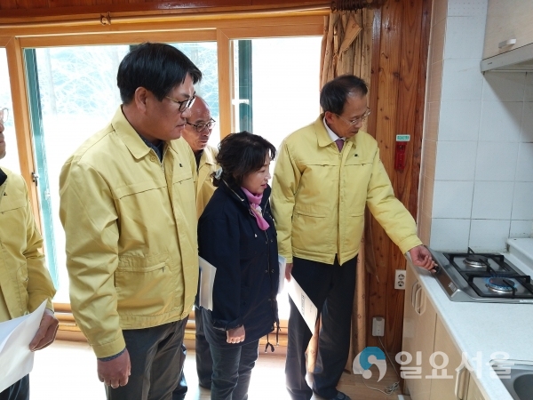 강임기 함양부군수 국가안전대진단 점검 © 함양군 제공