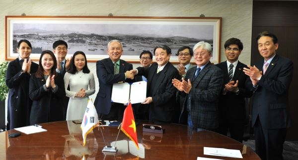 주한 베트남대사 인천대 방문