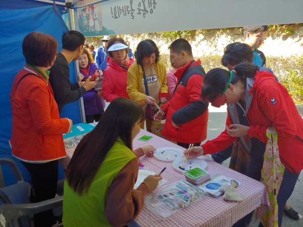 절주 관련 체험부스 사진