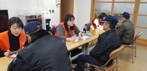 방문이 어려운 독거노인, 취약계층 어르신 등 대상 치매검진 서비스