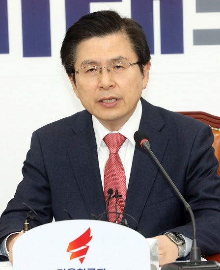 황교안 자유한국당 대표 [뉴시스]