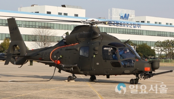 KAI 본사에서 LAH 엔진 Run 지상시험을 수행하고 있다 © KAI 제공