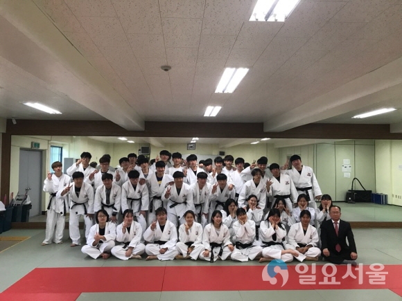 경찰행정학과 학생들. 사진=대구한의대