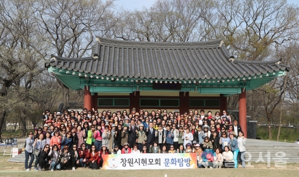 현모회 문화역사 탑방 © 함양군 제공